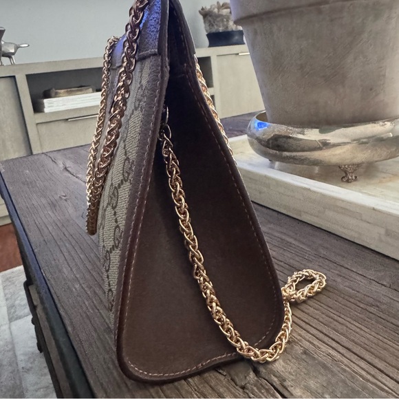 ♦️SOLD♦️Ophidia Sherry Line Supreme GG Monogram Clutch Crossbody Bag - Picture 8 of 13